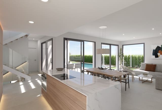 3 slaapkamer Villa te koop in Pueblo - Urbanizaciones, Alfaz del Pi / L'Alfàs del Pi met zwembad - € 712.000 (Ref: 10043934)