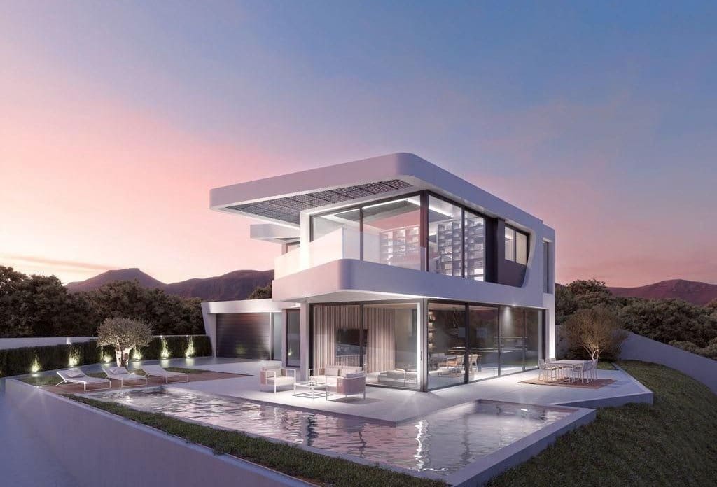 3 soveværelse Villa til salg i Altea med swimmingpool - € 1.395.000 (Ref: 10043942)