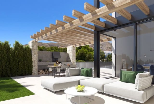 3 bedroom Villa for sale in Finestrat Pueblo, Finestrat with pool - € 1,195,000 (Ref: 10043943)