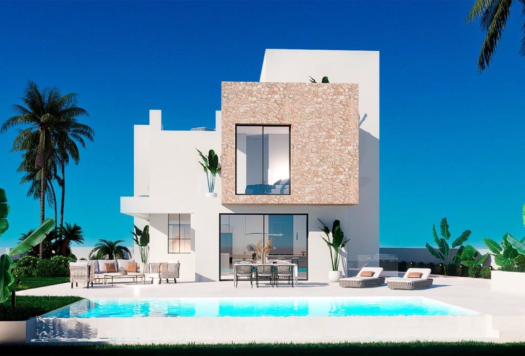 Chalet de 3 habitaciones en Finestrat en venta con piscina - 699.900 € (Ref: 10043948)