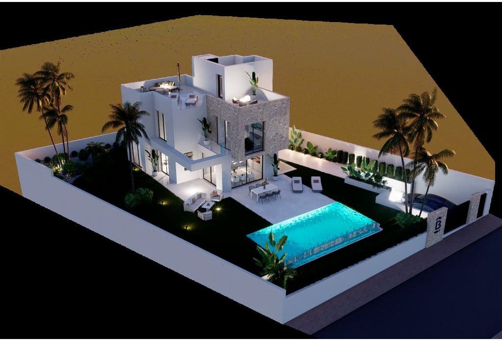 Chalet de 3 habitaciones en Finestrat en venta con piscina - 699.900 € (Ref: 10043948)