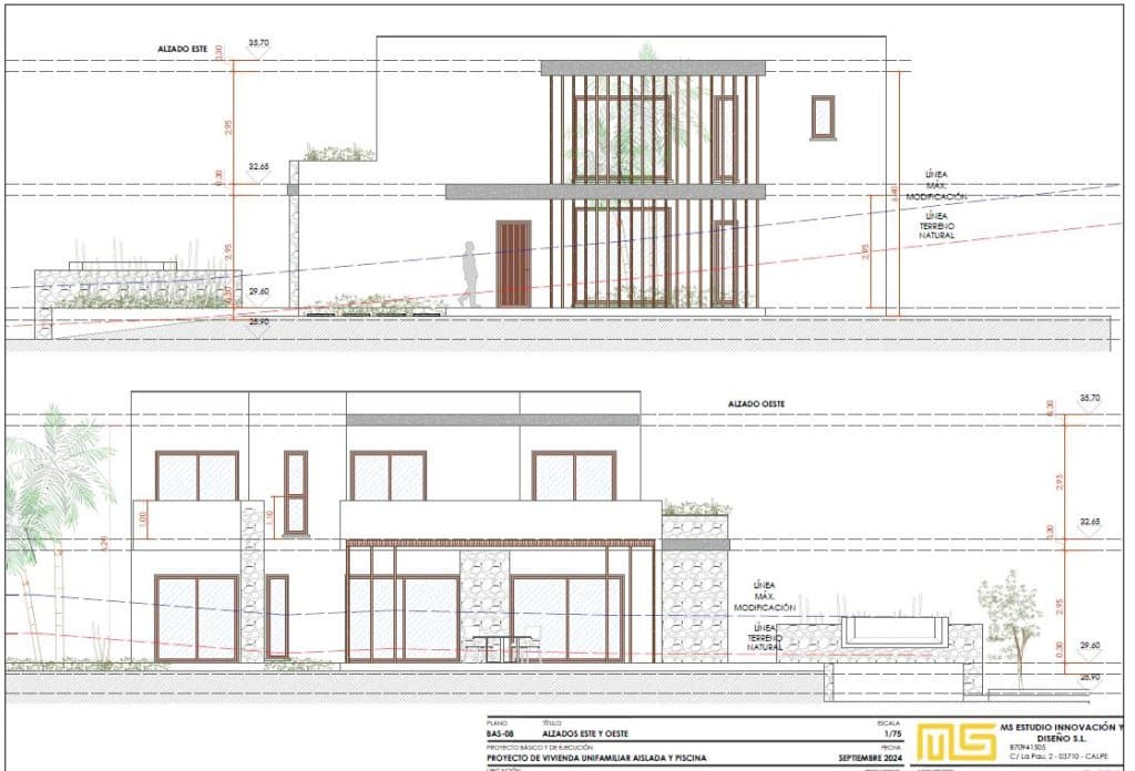 4 Zimmer Villa zu verkaufen in Calpe / Calp mit Pool - 1.150.000 € (Ref: 10043949)