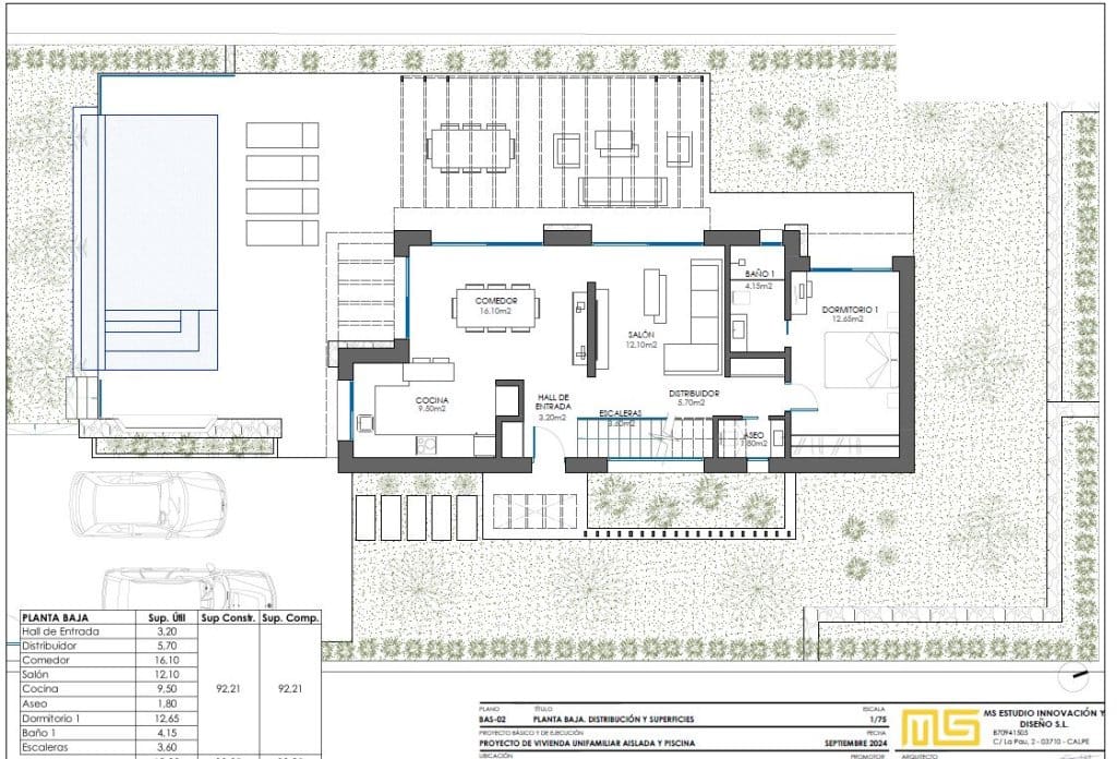 4 Zimmer Villa zu verkaufen in Calpe / Calp mit Pool - 1.150.000 € (Ref: 10043949)