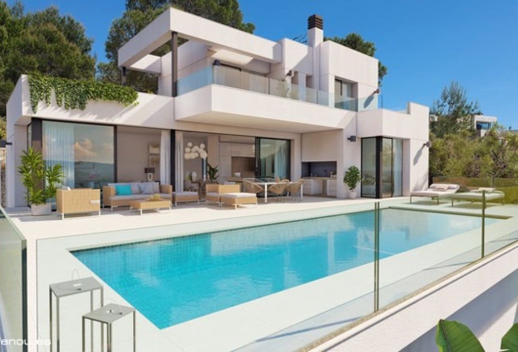 3 Zimmer Villa zu verkaufen in Calpe / Calp mit Pool - 1.135.000 € (Ref: 10043952)