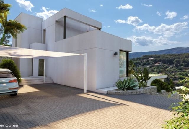 3 Zimmer Villa zu verkaufen in Pueblo, Calpe / Calp mit Pool - 1.135.000 € (Ref: 10043952)