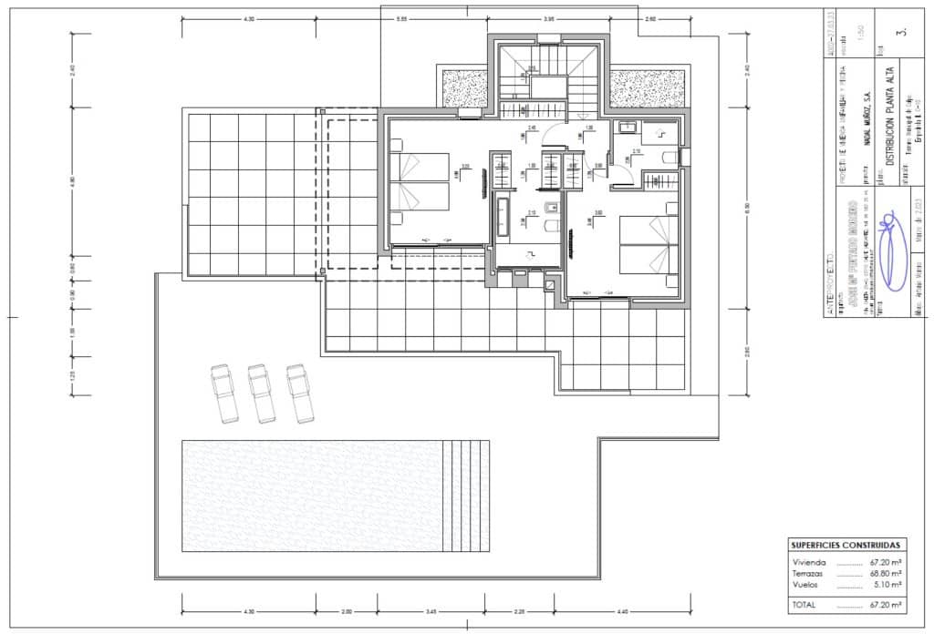 3 Zimmer Villa zu verkaufen in Calpe / Calp mit Pool - 1.135.000 € (Ref: 10043952)