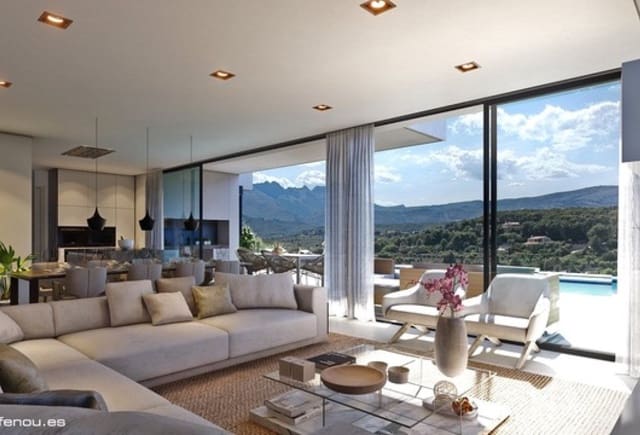 3 Zimmer Villa zu verkaufen in Pueblo, Calpe / Calp mit Pool - 1.135.000 € (Ref: 10043952)