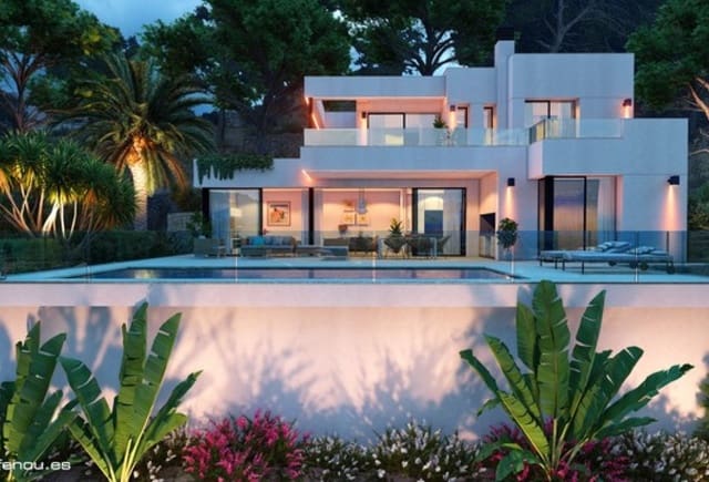 3 Zimmer Villa zu verkaufen in Pueblo, Calpe / Calp mit Pool - 1.135.000 € (Ref: 10043952)