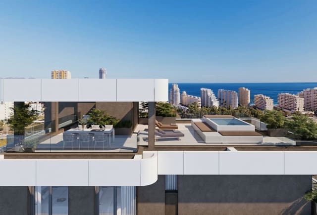 2 bedroom Apartment for sale in Levante - Playa Fossa, Calpe / Calp with pool - € 668,400 (Ref: 10043956)