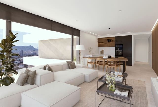 2 bedroom Apartment for sale in Levante - Playa Fossa, Calpe / Calp with pool - € 668,400 (Ref: 10043956)