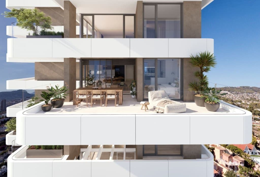 2 bedroom Apartment for sale in Calpe / Calp with pool - € 668,400 (Ref: 10043956)