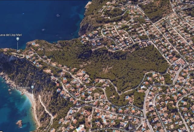 Mark till salu i Portichol - Balcón al Mar, Javea / Xàbia - 1 950 000 € (Ref: 10043964)