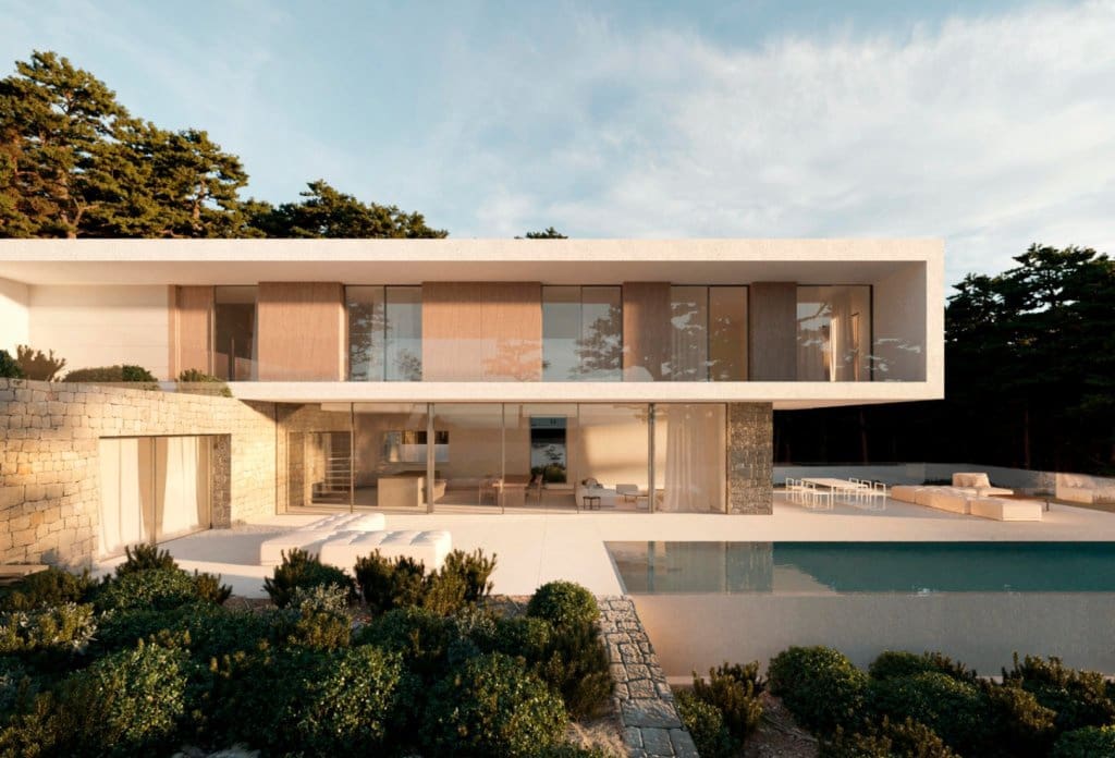 4 soveværelse Villa til salg i Moraira med swimmingpool - € 1.990.000 (Ref: 10043972)