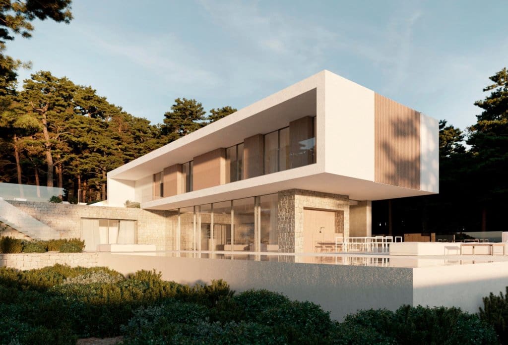 4 soveværelse Villa til salg i Moraira med swimmingpool - € 1.990.000 (Ref: 10043972)