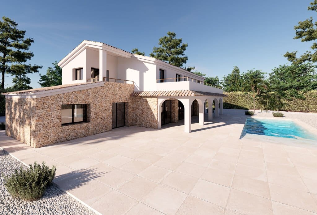 4 Zimmer Villa zu verkaufen in Benissa mit Pool - 2.500.000 € (Ref: 10043997)