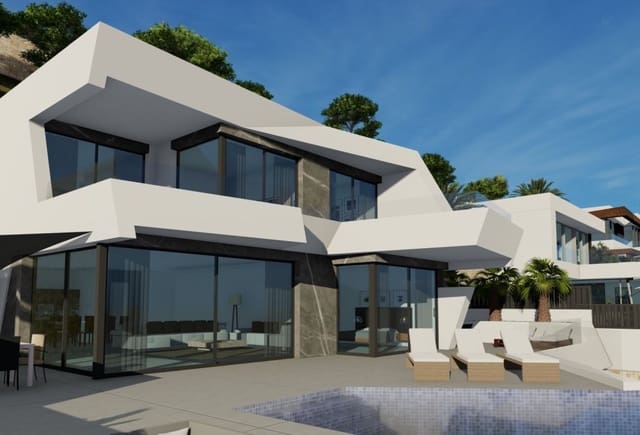 4 Zimmer Villa zu verkaufen in Pueblo, Calpe / Calp mit Pool - 1.690.000 € (Ref: 10043998)