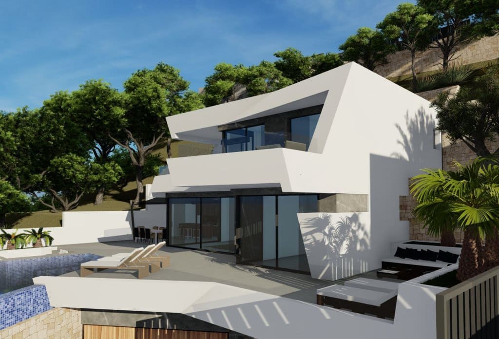 4 camera da letto Villa in vendita in Calpe / Calp con piscina - 1.690.000 € (Rif: 10043998)