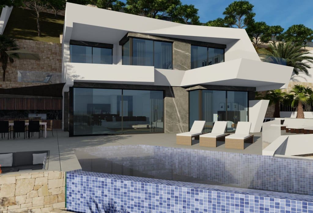 4 camera da letto Villa in vendita in Calpe / Calp con piscina - 1.690.000 € (Rif: 10043998)