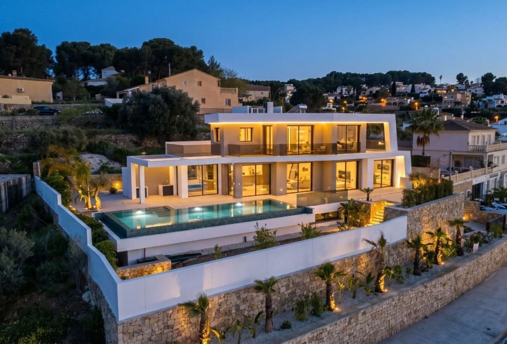 Chalet de 4 habitaciones en Benissa en venta con piscina - 3.195.000 € (Ref: 10044004)