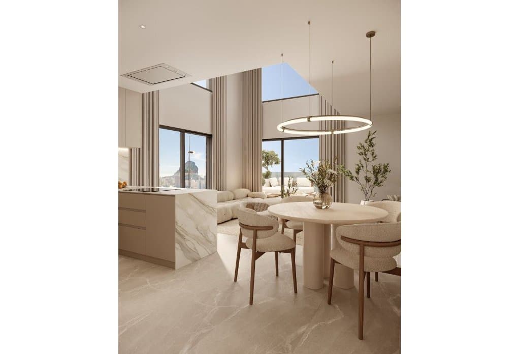 2 makuuhuone Huoneisto myytävänä paikassa Calpe / Calp mukana uima-altaan - 440 000 € (Ref: 10082050)