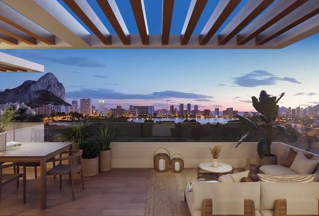 2 soveværelse Lejlighed til salg i Calpe / Calp med swimmingpool - € 401.000 (Ref: 10082067)