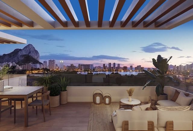 2 soveværelse Lejlighed til salg i Levante - Playa Fossa, Calpe / Calp med swimmingpool - € 401.000 (Ref: 10082067)