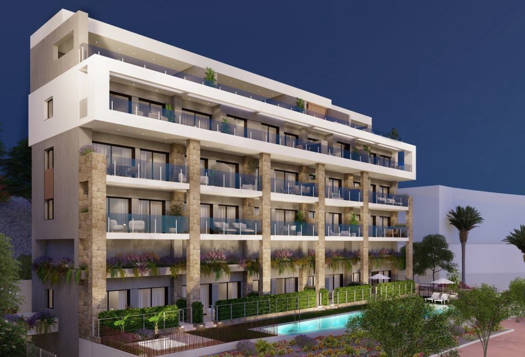 2 makuuhuone Huoneisto myytävänä paikassa La Villajoyosa / Vila Joiosa mukana uima-altaan - 827 000 € (Ref: 10082068)