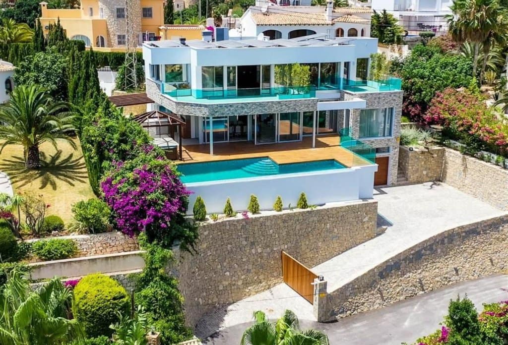 3 soveværelse Villa til salg i Calpe / Calp med swimmingpool garage - € 2.950.000 (Ref: 7891696)