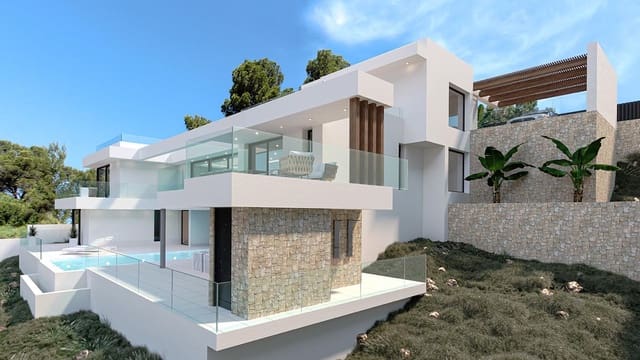5 sypialnia Willa na sprzedaż w Pueblo, Calpe / Calp z basenem - 1 890 000 € (Ref: 9127542)