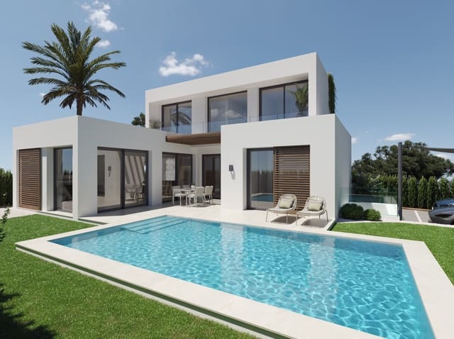 3 soveværelse Villa til salg i Pueblo - Urbanizaciones, Alfaz del Pi / L'Alfàs del Pi med swimmingpool - € 712.000 (Ref: 9127619)
