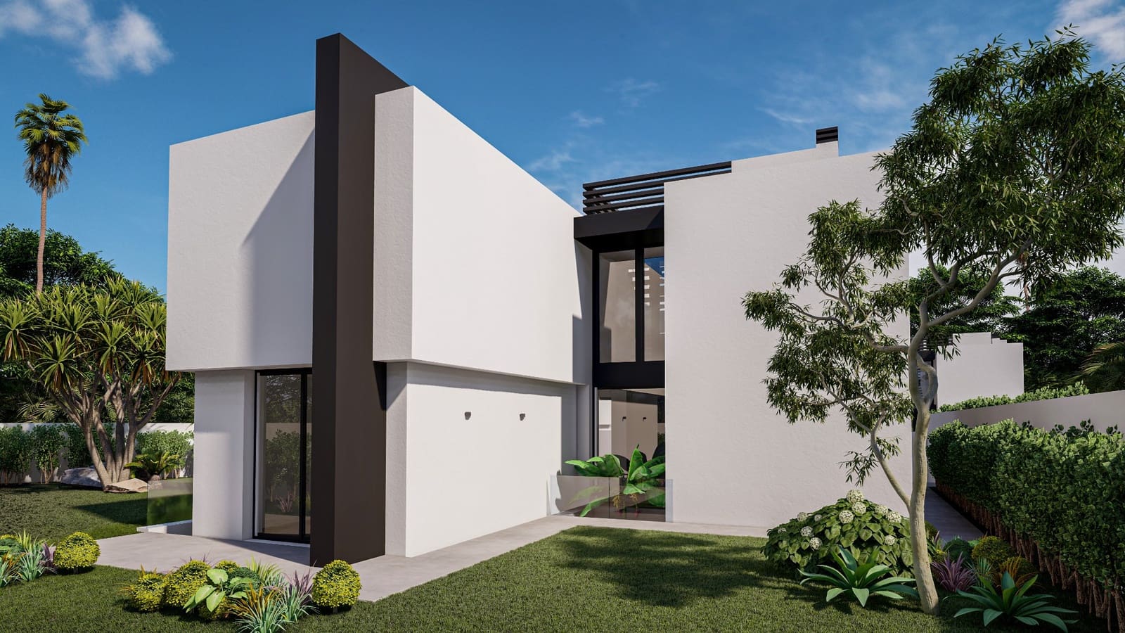 4 makuuhuone Huvila myytävänä paikassa La Nucia mukana uima-altaan - 1 290 000 € (Ref: 9216188)