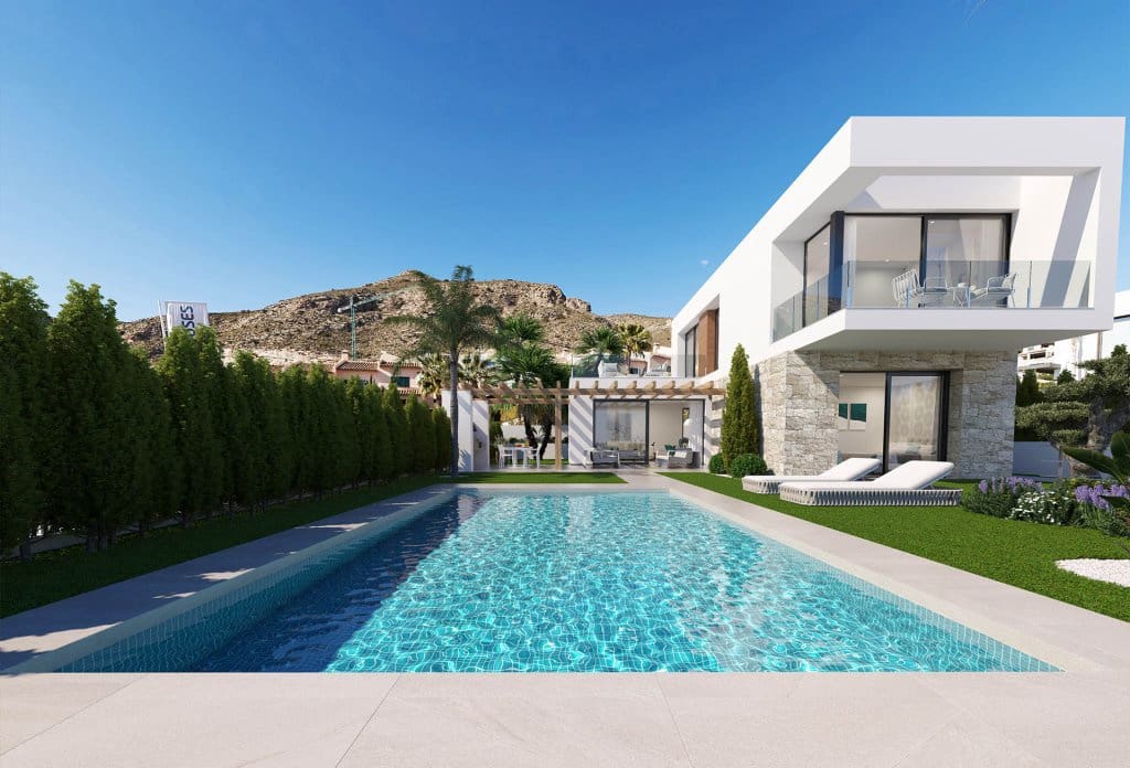 3 Zimmer Villa zu verkaufen in Finestrat mit Pool Garage - 1.195.000 € (Ref: 9221639)