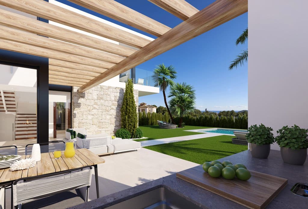 3 Zimmer Villa zu verkaufen in Finestrat mit Pool Garage - 1.195.000 € (Ref: 9221639)