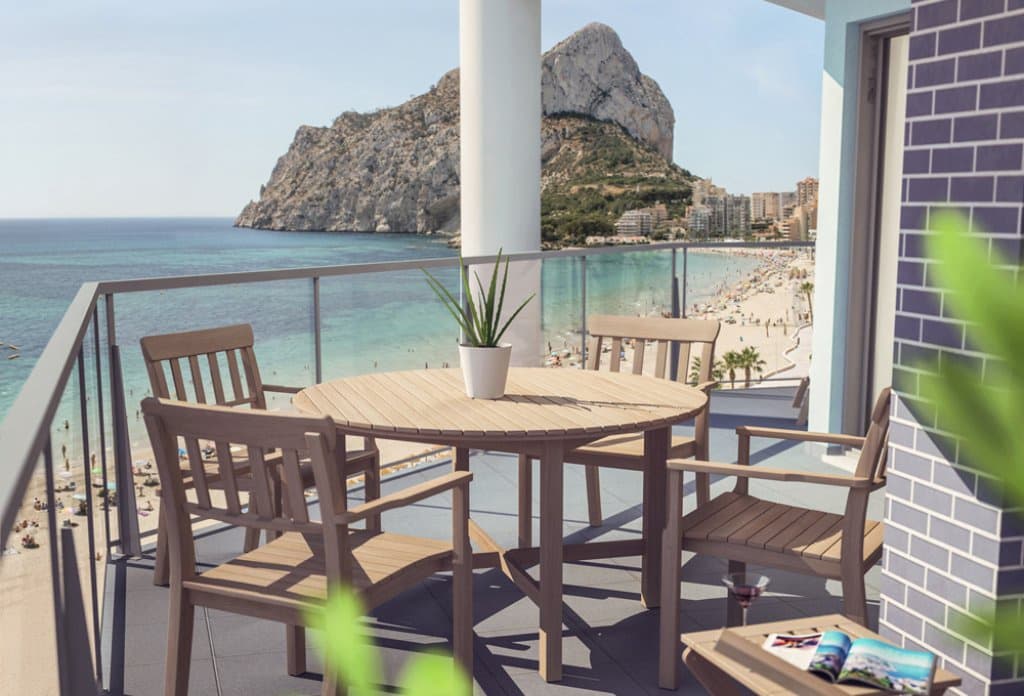 3 sovrum Lägenhet till salu i Calpe / Calp med pool garage - 899 000 € (Ref: 9221661)