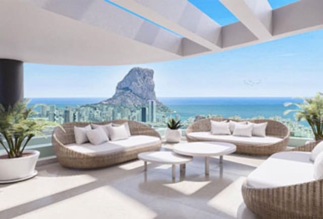 3 makuuhuone Huoneisto myytävänä paikassa Cometa - Carrió, Calpe / Calp mukana uima-altaan - 495 000 € (Ref: 9221678)