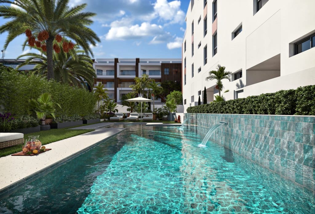 2 bedroom Apartment for sale in La Villajoyosa / Vila Joiosa with pool - € 430,000 (Ref: 9221683)