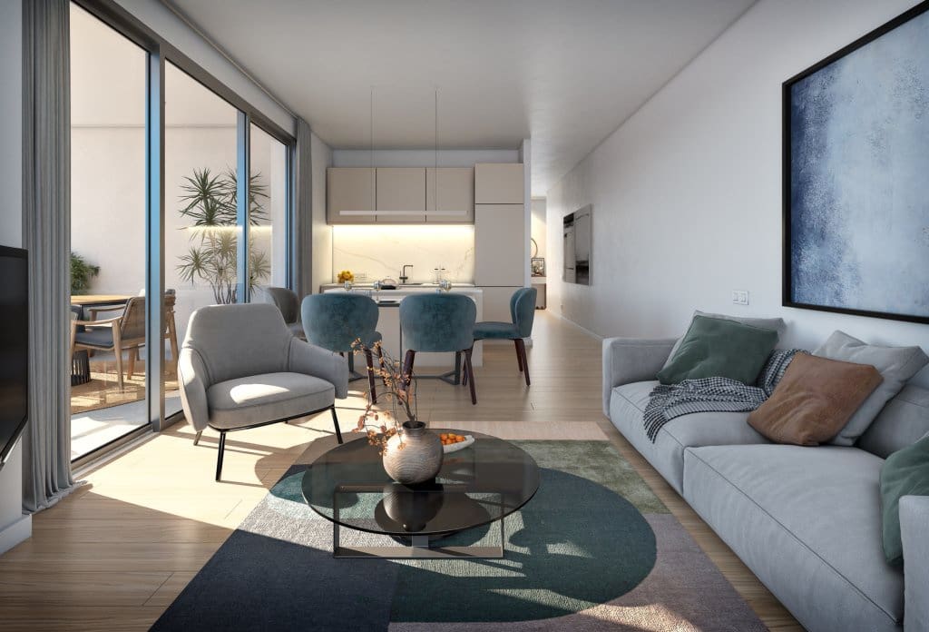 2 bedroom Apartment for sale in La Villajoyosa / Vila Joiosa with pool - € 430,000 (Ref: 9221683)