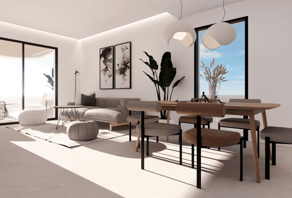 Apartamento de 2 habitaciones en Finestrat en venta con piscina - 389.900 € (Ref: 9221695)