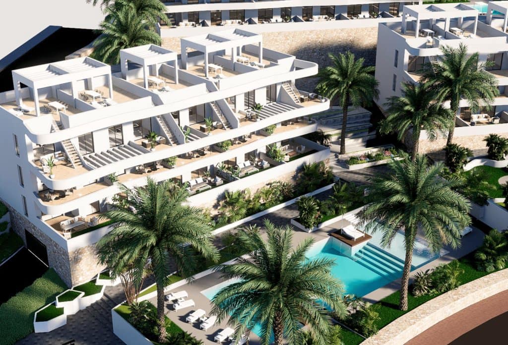 Apartamento de 2 habitaciones en Finestrat en venta con piscina - 389.900 € (Ref: 9221695)