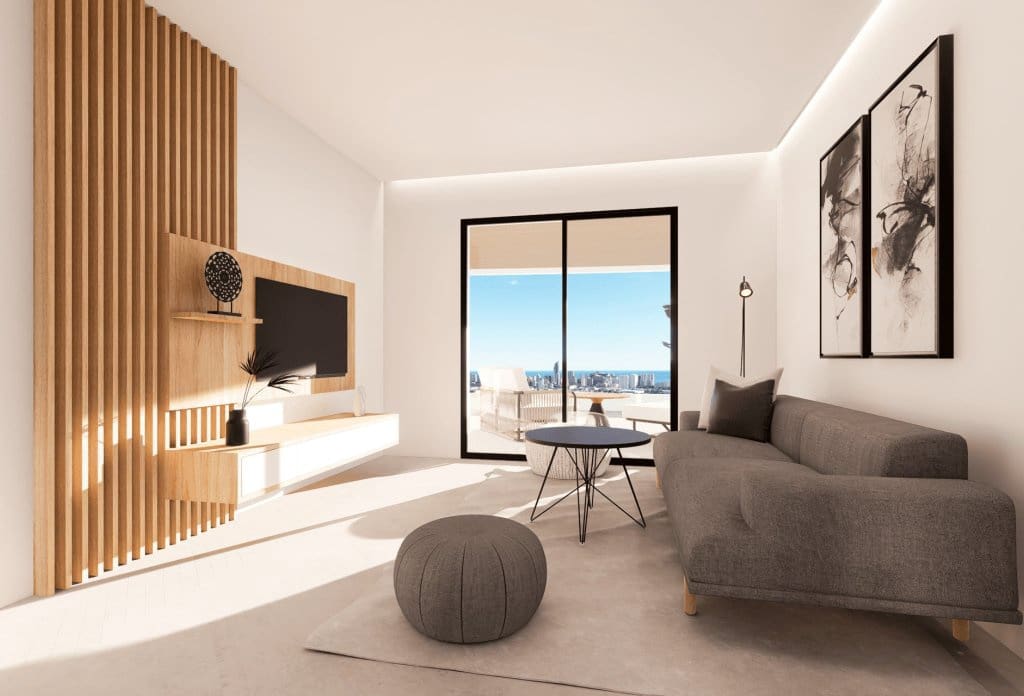 Apartamento de 2 habitaciones en Finestrat en venta con piscina - 389.900 € (Ref: 9221695)