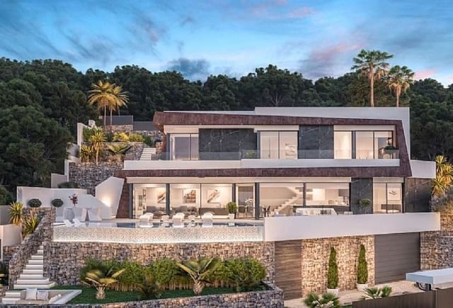4 makuuhuone Huvila myytävänä paikassa Maryvilla, Calpe / Calp - 1 550 000 € (Ref: 9221739)