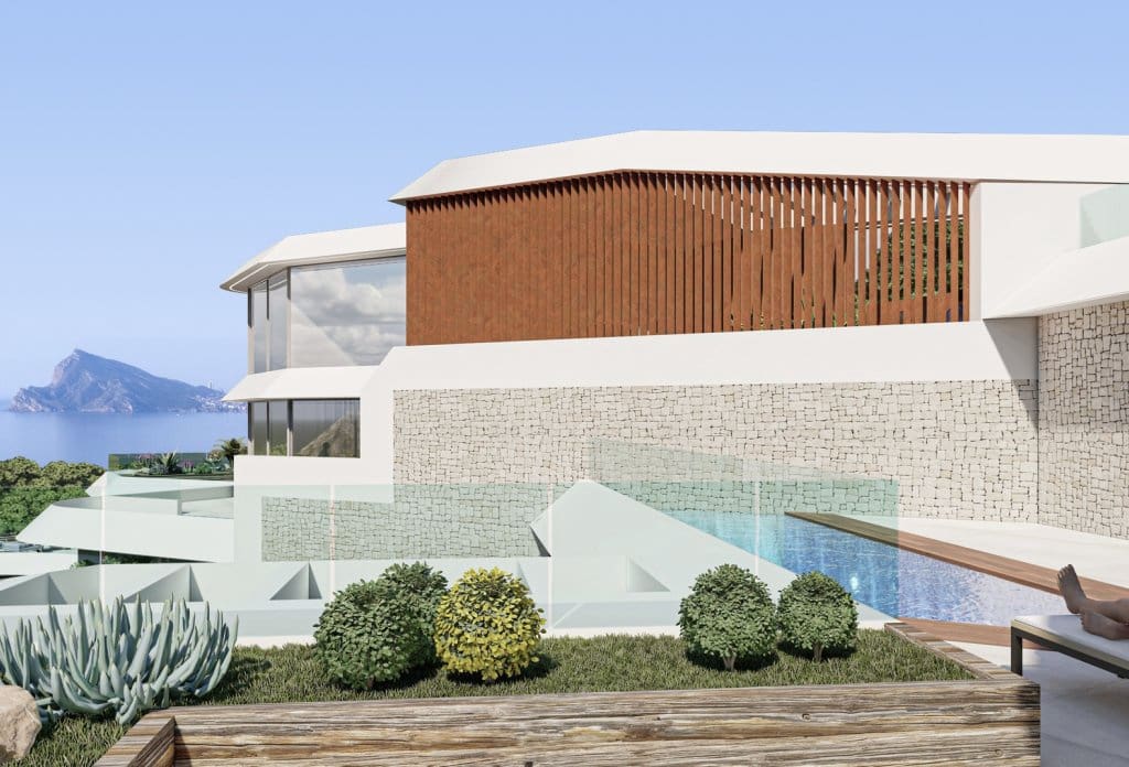 Chalet de 4 habitaciones en Calpe / Calp en venta con piscina garaje - 2.650.000 € (Ref: 9221744)