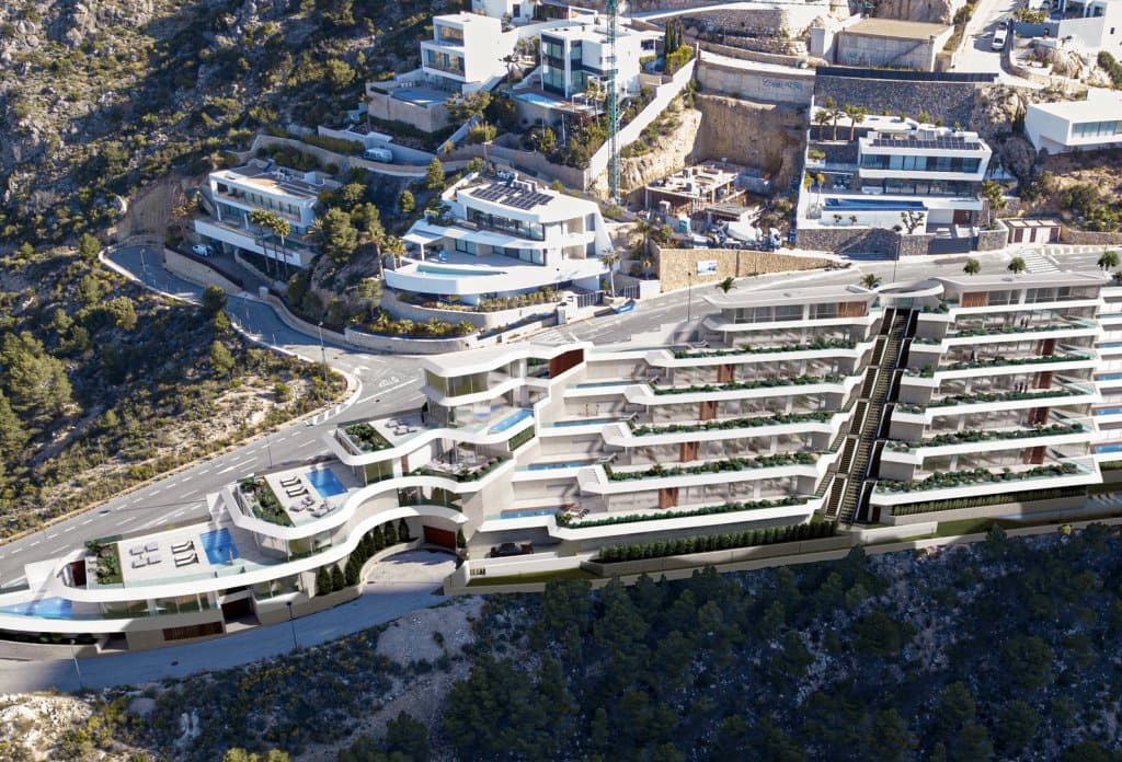 3 Zimmer Apartment zu verkaufen in Calpe / Calp mit Pool - 1.450.000 € (Ref: 9221746)