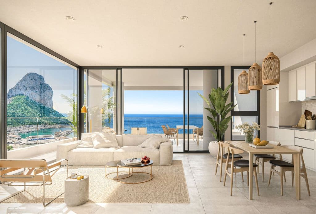 3 bedroom Apartment for sale in Calpe / Calp with pool - € 1,650,000 (Ref: 9221759)