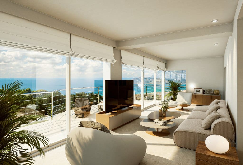 4 sypialnia Willa na sprzedaż w Altea z basenem garażem - 2 190 000 € (Ref: 9221760)