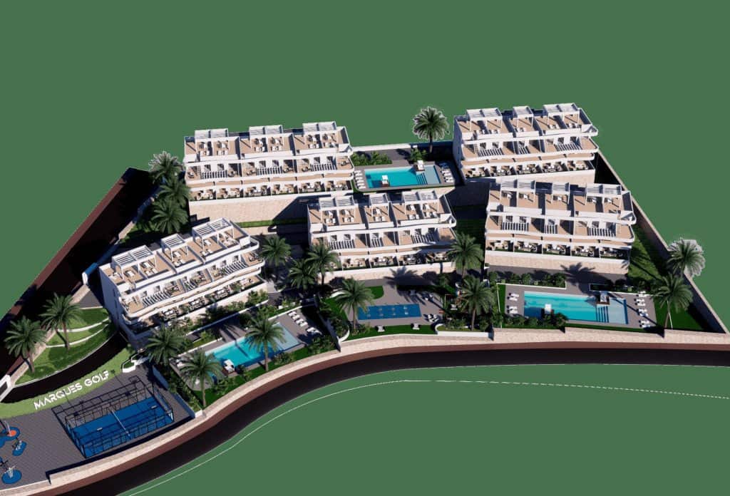 2 bedroom Apartment for sale in Finestrat with pool - € 339,900 (Ref: 9221820)