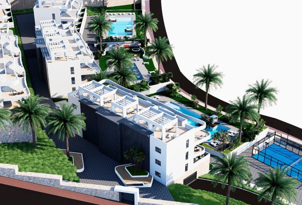 2 bedroom Apartment for sale in Finestrat with pool - € 339,900 (Ref: 9221820)