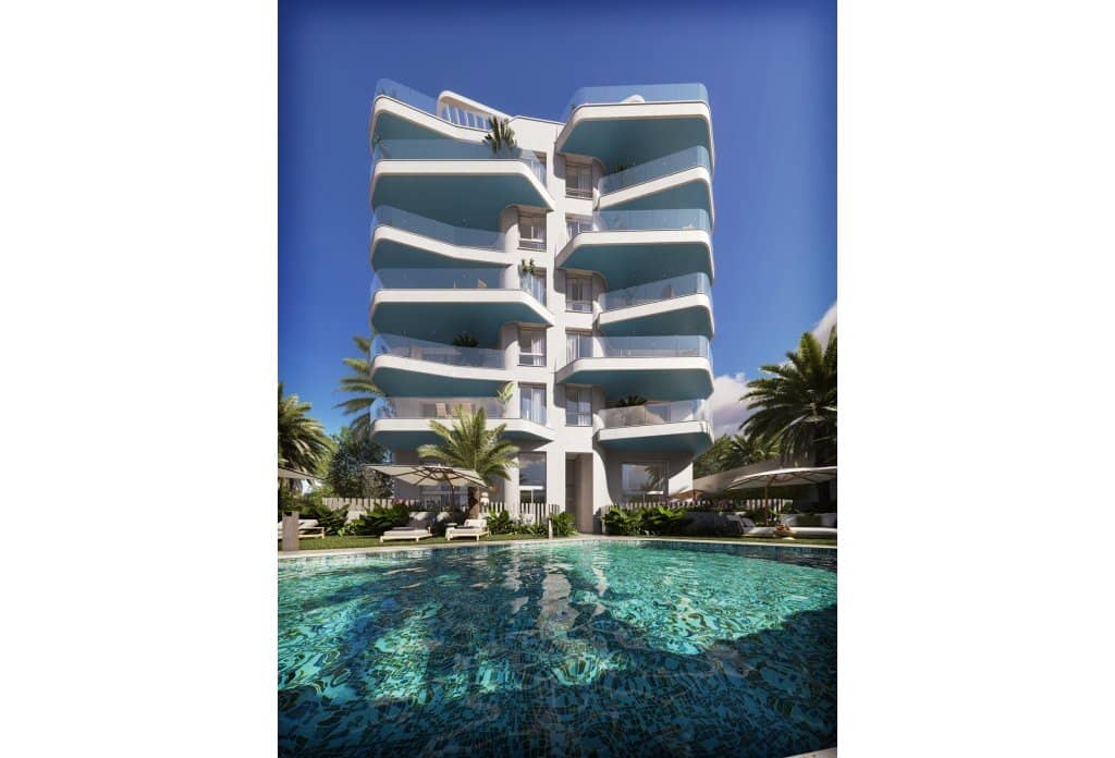 2 bedroom Apartment for sale in La Villajoyosa / Vila Joiosa with pool - € 520,000 (Ref: 9221830)