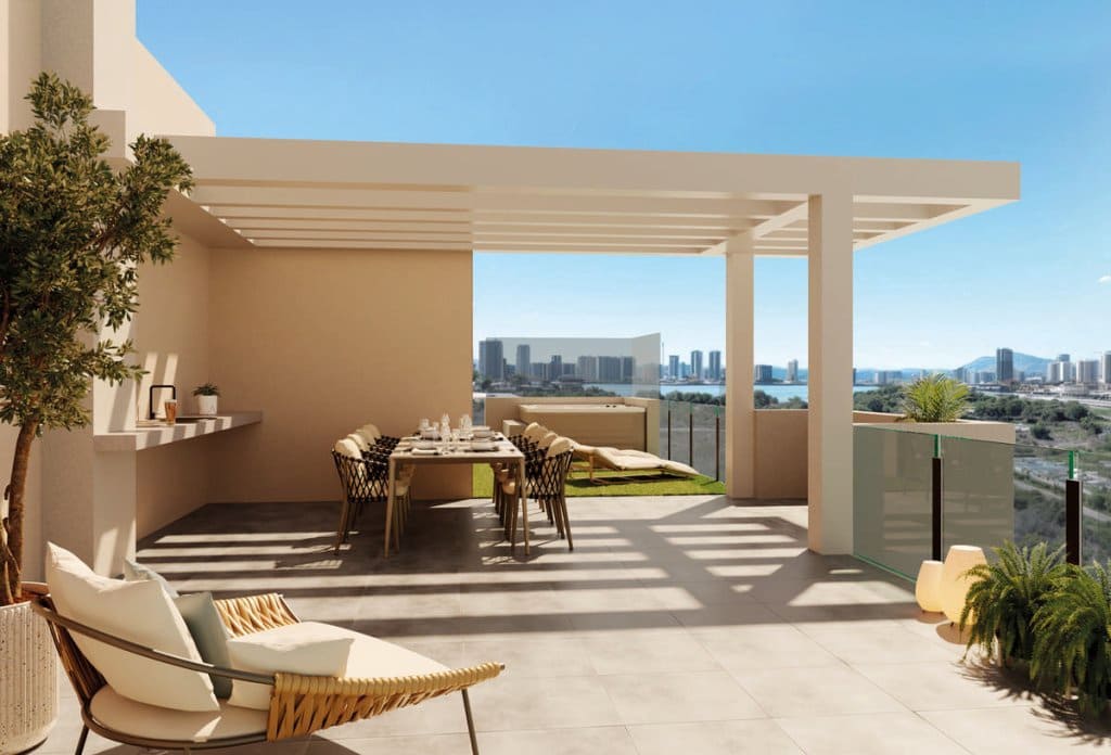 3 chambre Appartement à vendre à Calpe / Calp avec piscine - 410 000 € (Ref: 9221855)