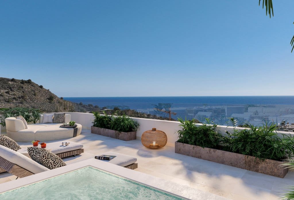 2 bedroom Apartment for sale in La Villajoyosa / Vila Joiosa with pool - € 468,000 (Ref: 9221860)